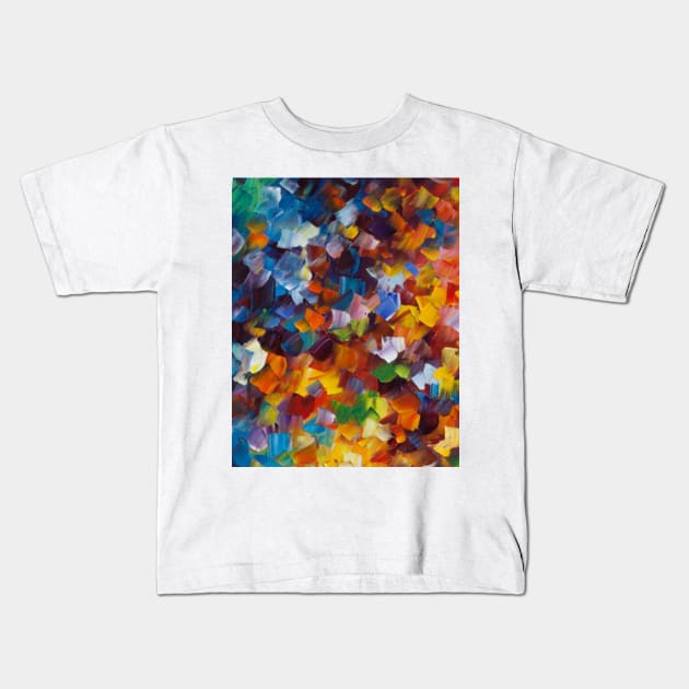 Painter's PRIDE Colors Splash Kids T-Shirt by laceylschmidt